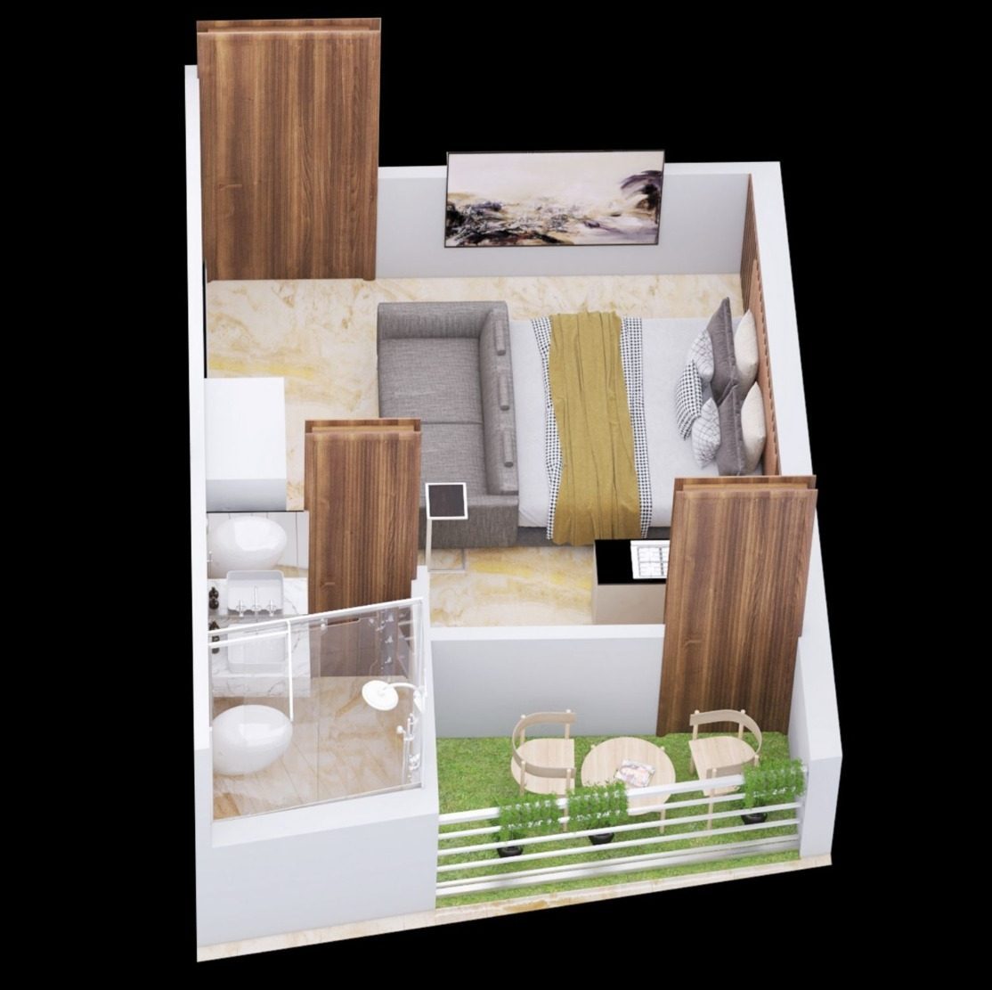 1 bhk flats in rishikesh